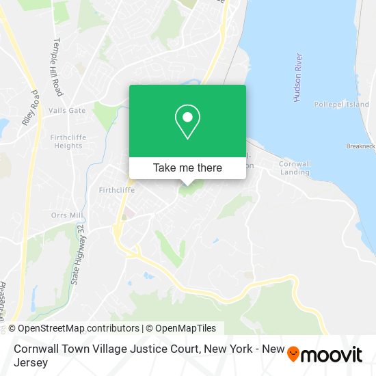 Cornwall Town Village Justice Court map