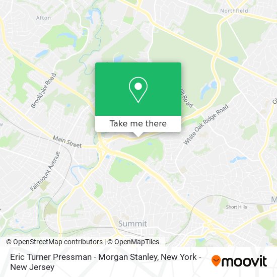 Eric Turner Pressman - Morgan Stanley map