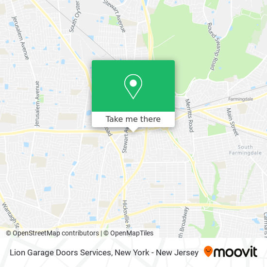 Lion Garage Doors Services map