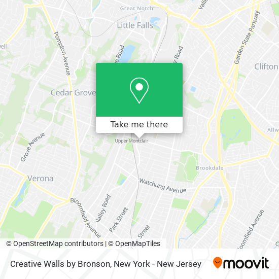 Creative Walls by Bronson map