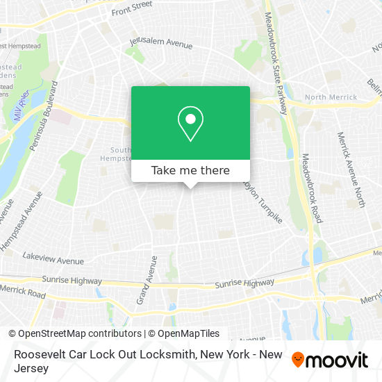 Mapa de Roosevelt Car Lock Out Locksmith