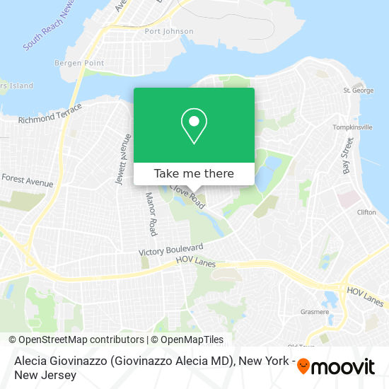 Alecia Giovinazzo (Giovinazzo Alecia MD) map