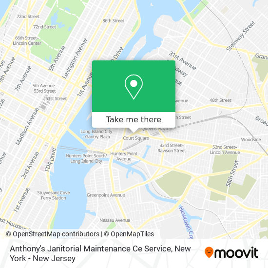 Anthony's Janitorial Maintenance Ce Service map