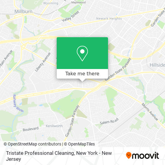 Mapa de Tristate Professional Cleaning