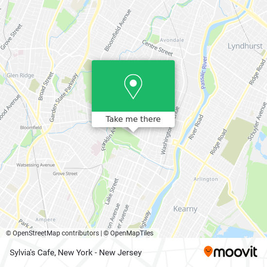 Sylvia's Cafe map