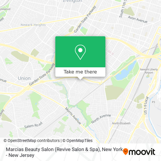 Mapa de Marcias Beauty Salon (Revive Salon & Spa)