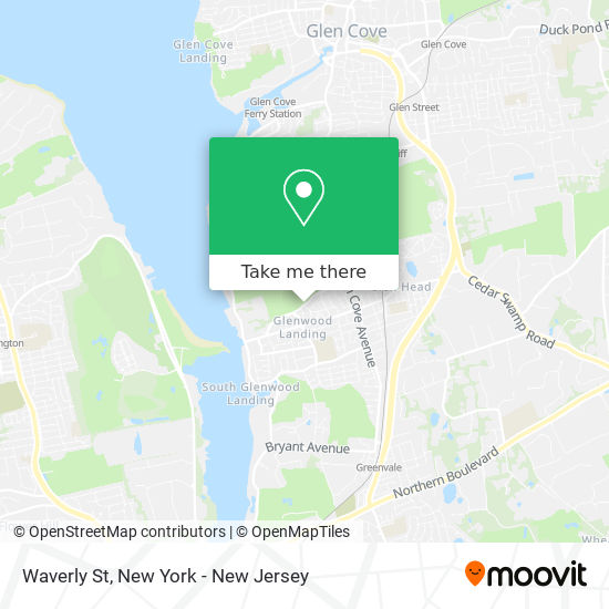 Mapa de Waverly St