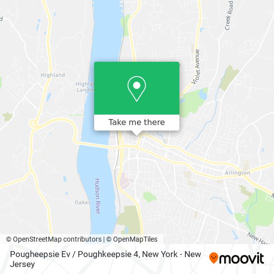 Pougheepsie Ev / Poughkeepsie 4 map