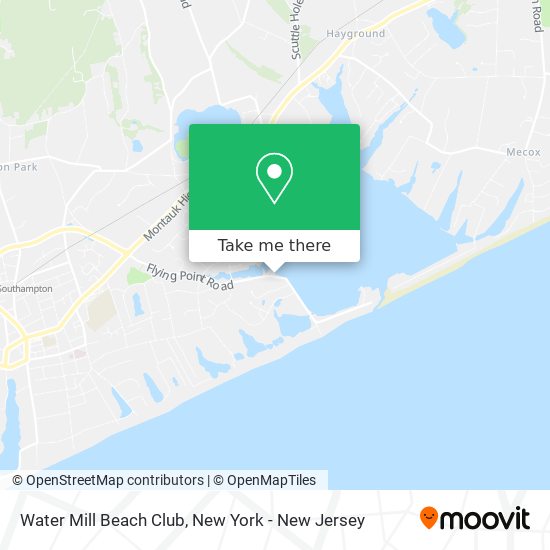 Mapa de Water Mill Beach Club