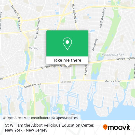 Mapa de St William the Abbot Religious Education Center