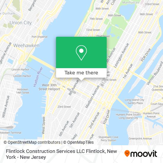 Mapa de Flintlock Construction Services LLC Flintlock