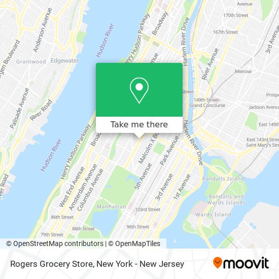 Rogers Grocery Store map