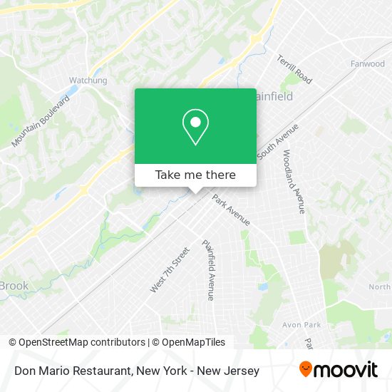 Mapa de Don Mario Restaurant