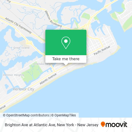 Mapa de Brighton Ave at Atlantic Ave