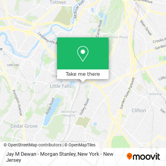 Mapa de Jay M Dewan - Morgan Stanley