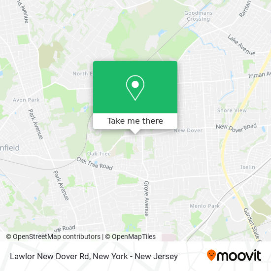 Lawlor New Dover Rd map