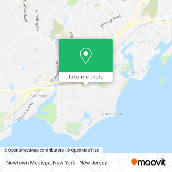 Mapa de Newtown Medispa