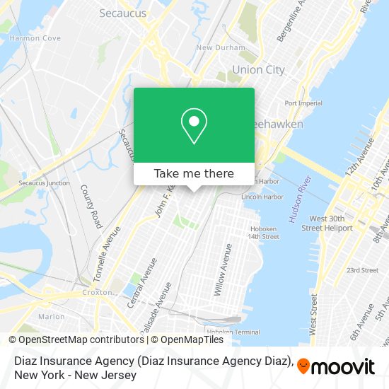 Mapa de Diaz Insurance Agency