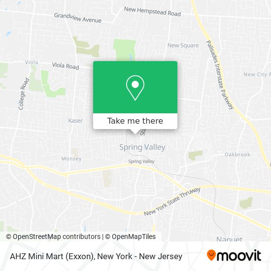 AHZ Mini Mart (Exxon) map