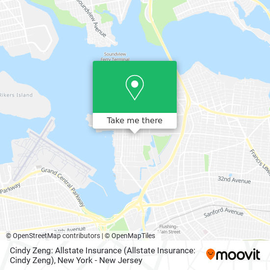 Cindy Zeng: Allstate Insurance map