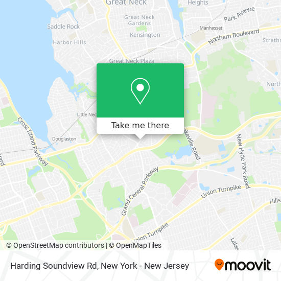 Harding Soundview Rd map