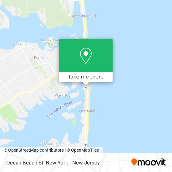 Mapa de Ocean Beach St
