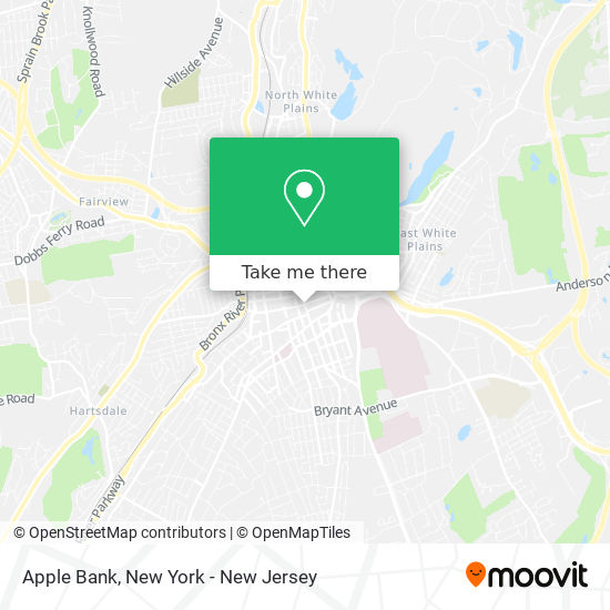 Apple Bank map