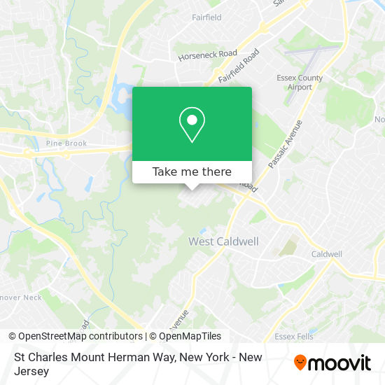 St Charles Mount Herman Way map