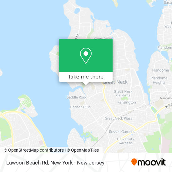 Mapa de Lawson Beach Rd