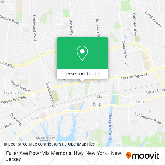 Fuller Ave Pow / Mia Memorial Hwy map