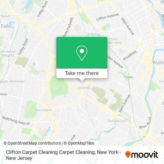 Mapa de Clifton Carpet Cleaning Carpet Cleaning