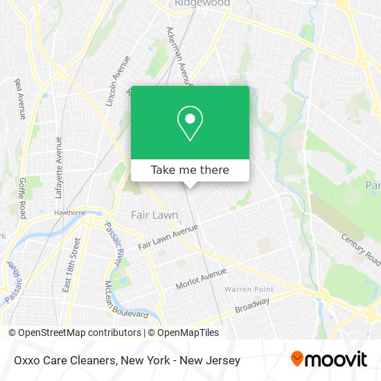 Oxxo Care Cleaners map