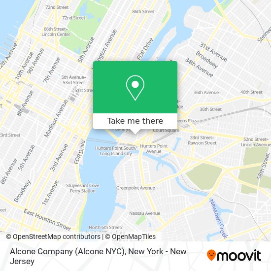 Alcone Company (Alcone NYC) map