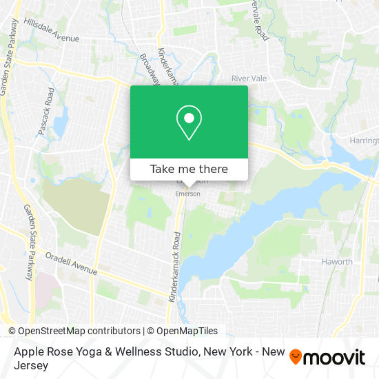 Mapa de Apple Rose Yoga & Wellness Studio