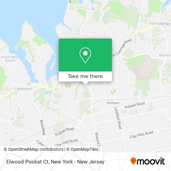 Elwood Pocket Ct map