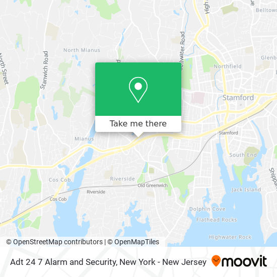 Adt 24 7 Alarm and Security map