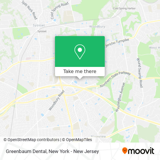 Greenbaum Dental map