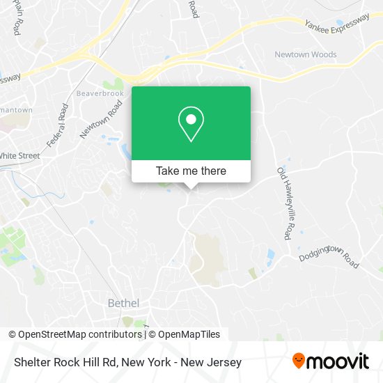 Mapa de Shelter Rock Hill Rd