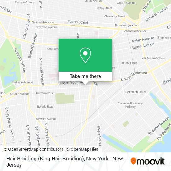 Hair Braiding (King Hair Braiding) map