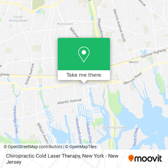 Chiropractic Cold Laser Therapy map