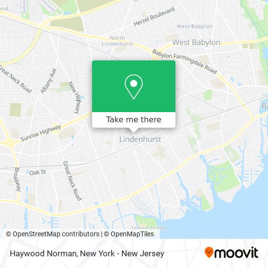 Mapa de Haywood Norman