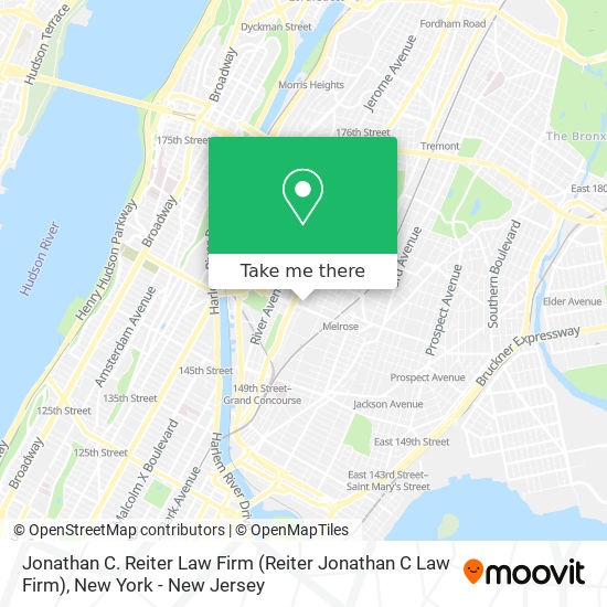 Jonathan C. Reiter Law Firm map