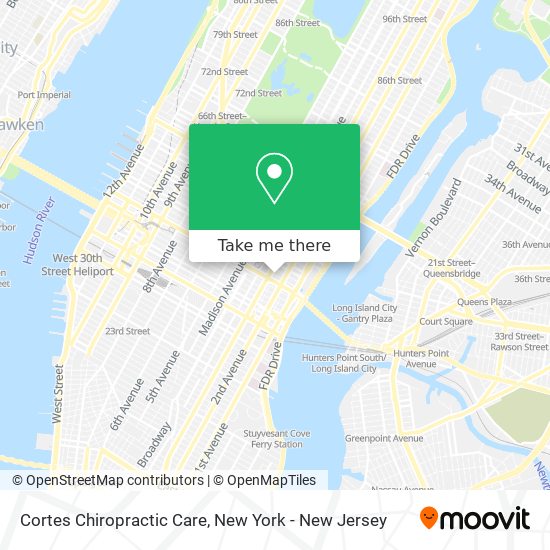 Cortes Chiropractic Care map