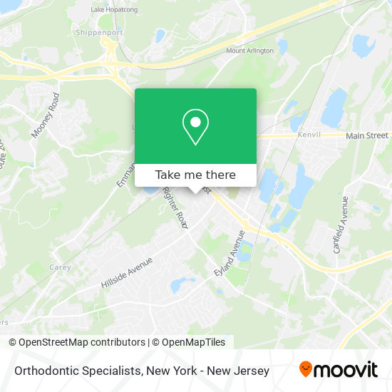 Orthodontic Specialists map