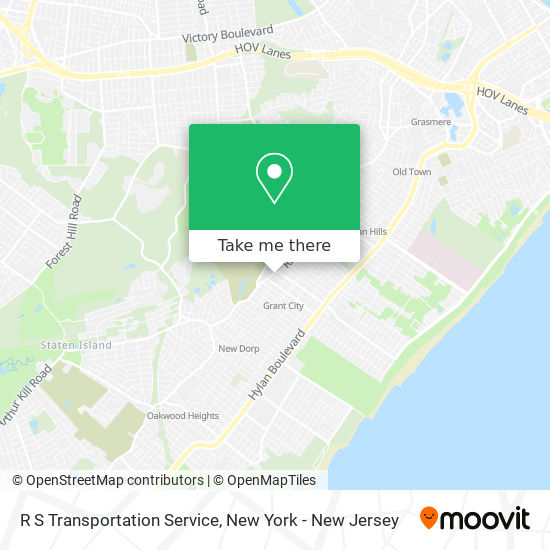 Mapa de R S Transportation Service