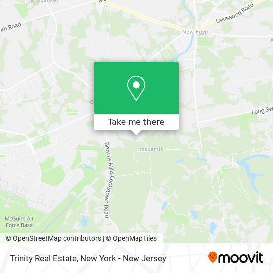 Trinity Real Estate map