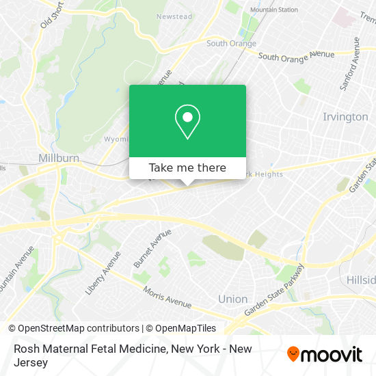 Rosh Maternal Fetal Medicine map