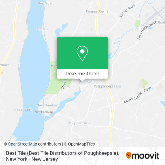 Best Tile (Best Tile Distributors of Poughkeepsie) map