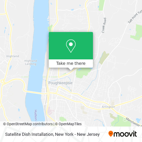 Satellite Dish Installation map