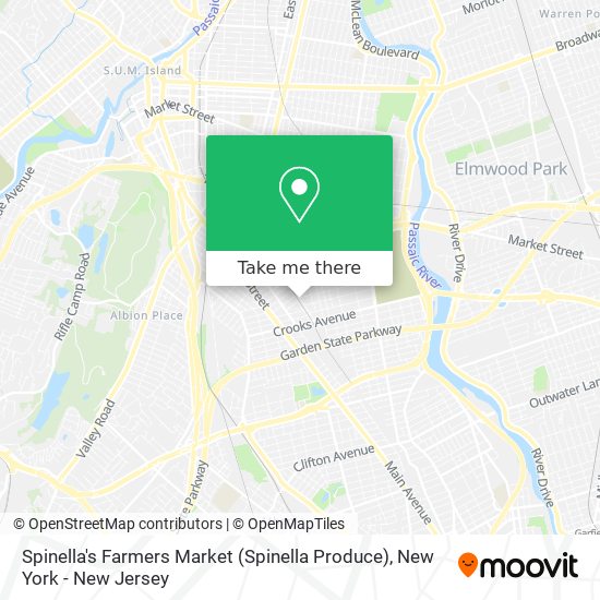 Mapa de Spinella's Farmers Market (Spinella Produce)